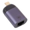 USB-C Male to RJ45 Female Adapter - 100M - 1