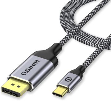 QGeeM Type-C to DP 4K 60Hz Adapter Cable - 3m Length - 1