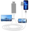 USB Type-C to HDMI MHL 4K Converter Cord - White - 1