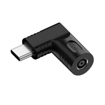 65W DC Input to USB-C/Type-C PD Power Adapter - 4.5x0.6mm - 1