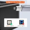 JUNSUNMAY USB Type-C Female to Male USB 2.0 Type-B Adapter for Printers - 4