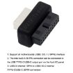 Mainboard USB3 19P/20P to TYPE-E Adapter Chassis Front TYPE-C/USB-C Plug Port - 3