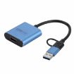 V05B USB + USB-C/Type-C to HDMI Adapter Cable - 4