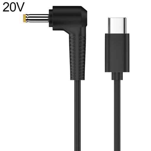 20V DC Power to Type-C Adapter Cable - 4.8 x 1.7mm - 1