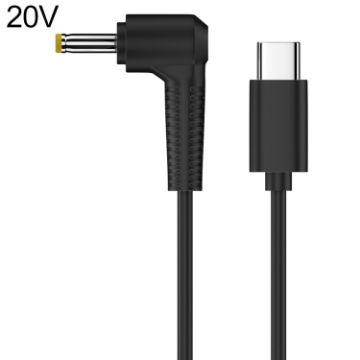 20V 4.0 x 1.7mm DC Power to Type-C Adapter Cable - 1