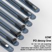15V DC Power to Type-C Adapter Cable - 3.5 x 1.35mm - 3
