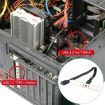 USB 3.1 Type-E to USB-C Connector Front Panel Header 0.5m Bracket - 2