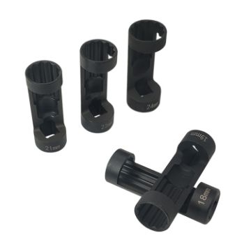 5 PCS Car 12 Point Sockets 1/2 Drive 18-24mm Socket Set - 1