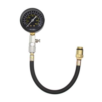 Car Engine Cylinder Compression Test Pressure Gauge - Reliable Testing Tool - 1