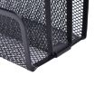 Black Mesh Letter Sorter Tray - Office File Storage Rack - 5