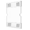 2 PCS 4x6 Inch Wall Mounted Acrylic Signage Bracket Photo Frame - 2