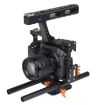 YELANGU Video Camera Cage Stabilizer for Panasonic Lumix DMC-GH4/Sony A7 - Orange - 2