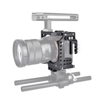 YELANGU CA7 Video Camera Cage Stabilizer for Sony A7 - Black - 1