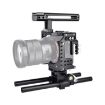 YELANGU CA7 Video Camera Cage Stabilizer for Sony A7 Series (Black) - 1
