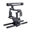 YELANGU CA7 Video Camera Cage Stabilizer for Sony A7 Series (Black) - 4