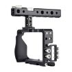 YELANGU C6 Camera Video Cage Handle Stabilizer for Sony A6000 - Black - 3