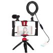 PULUZ 4-in-1 Vlogging Live Broadcast Kit - iPhone/Galaxy Compatible - 2