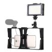 PULUZ 2 in 1 Vlogging LED Selfie Light Smartphone Video Rig Kit - 2