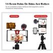 PULUZ Vlogging Live Broadcast Smartphone Video Rig Stabilizer - Red - 5