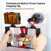 PULUZ Vlogging Live Broadcast Smartphone Video Rig Stabilizer - Red - 7
