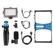 PULUZ 4 in 1 Vlogging Live Broadcast LED Selfie Light Kit - 9