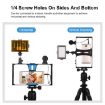 PULUZ 3 in 1 Vlogging LED Selfie Light Kit with Microphone - Blue - 6