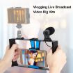 PULUZ 2 in 1 Smartphone Video Rig + Microphone Kit (Blue) - 6