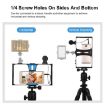 PULUZ 2 in 1 Smartphone Video Rig + Microphone Kit (Blue) - 7