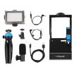 PULUZ 4 in 1 Bluetooth Vlogging Kit with LED Light, Microphone, Tripod for iPhone - 8