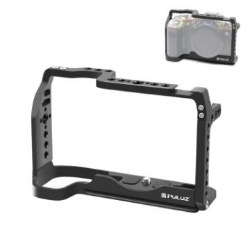 Canon EOS-RP PULUZ Metal Camera Cage Stabilizer Rig - Black - 1
