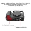 Canon EOS-RP PULUZ Metal Camera Cage Stabilizer Rig - Black - 4