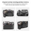 Canon EOS-RP PULUZ Metal Camera Cage Stabilizer Rig - Black - 5