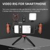 YELANGU Vlogging LED Selfie Light Mic Smartphone Video Rig Stabilizer - 5
