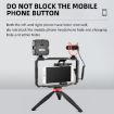 YELANGU Vlogging LED Selfie Light Mic Smartphone Video Rig Stabilizer - 6
