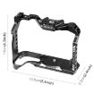 Canon EOS R10 PULUZ Metal Camera Cage Stabilizer Rig - Black - 2