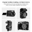 Canon EOS R7 PULUZ Metal Camera Cage Stabilizer Rig - Black - 6