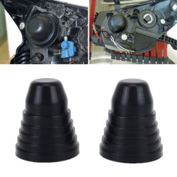 Picture of 2 PCS Universal Headlight Soft Rubber Dust Cover, Suitable for 50-70cm Inner Diameter