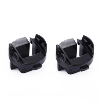 Picture of 1 Pair H7 Xenon HID Headlight Bulb Base Retainer Holder Adapter for Phase One/Modern Lang dynamic/Xin Ya Zun/Xin Jia Le