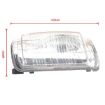 Ford Transit MK8 2014-2019 Right Side Rear Mirror Indicator Lamp Cover - 6