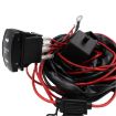 UTV/ATV Car Turn Signal Light Toggle Switch Kit - Horizontal Turn Switch - 4
