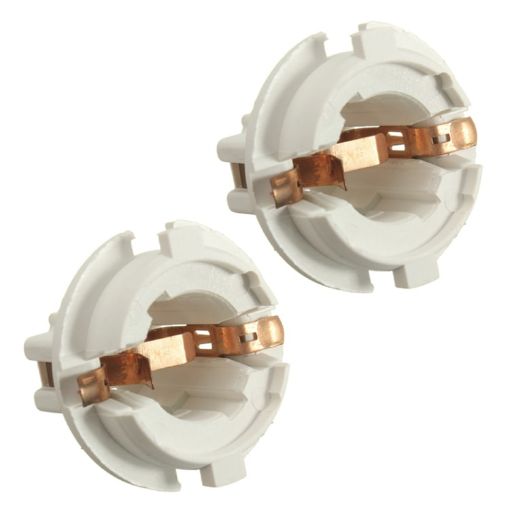 2 PCS P21W Car Rear Tail Light Lamp Bulb Socket Holder for BMW X5/X3 - 1