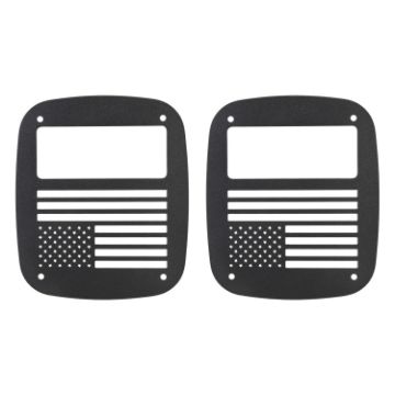 Car Tail Light Trim for Jeep Wrangler TJ 1997-2006 - 1