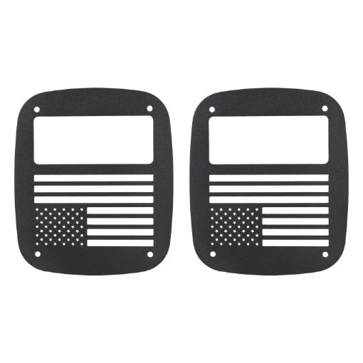 Car Tail Light Trim for Jeep Wrangler TJ 1997-2006 - 1