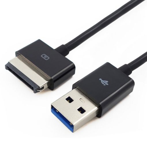 USB 3.0 Data Cable for ASUS EeePad TF101/TF201/TF300/TF700, 2m Black - 1