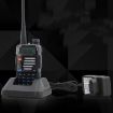 Black Walkie Talkie Battery Charger - Fast Charging - 5