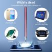 Universal Magnetic Stylus Pen for Tablets and Phones (White) - 7