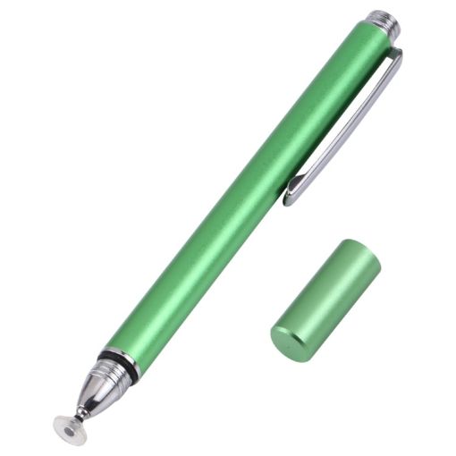 Green Silicone Disc Nib Stylus Pen - Universal Capacitive - 1