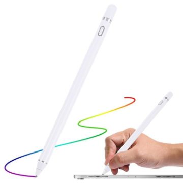 Universal Active Capacitive Stylus Pen - White - 1