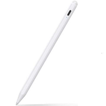 Anti-mistouch Magnetic Stylus Pen for iPad - White - 1