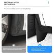 Tesla Model 3 Car Fenders Mud Flap Set - 5